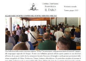 Notiziario giugno 2015