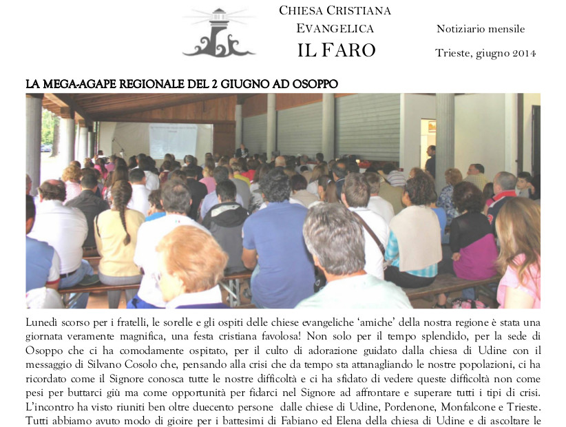 Notiziario mensile – 06.2014